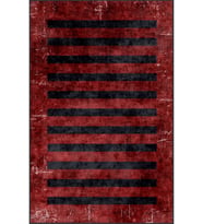 Eliana Home Baskılı, Yıkanabilir Kaymaz Taban Salon Halısı LNA1539-SD250 100x150 cm (Kırmızı)
