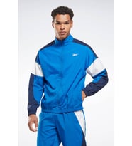 Reebok TRAIN WOVEN JACKET Mavi Erkek Eşofman Üstü