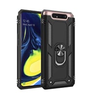 Samsung Galaxy A80 Uyumlu Kılıf Zore Vega Kapak (Siyah)