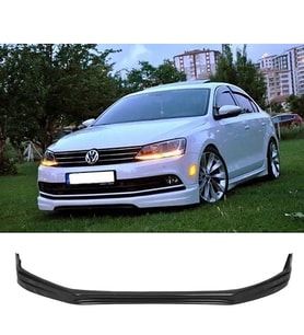 Vw Jetta Mk6 R Ön Ek Karlık Abs Plastik Mat Siyah 2014 2015 2016 2017 2018 Makyajlı Kasa karlık+bodykit+ek