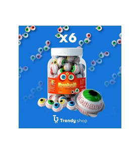 Troli Göz - Pop Eye 6"lı Dökme Helal Sertifikalı 6 Adet