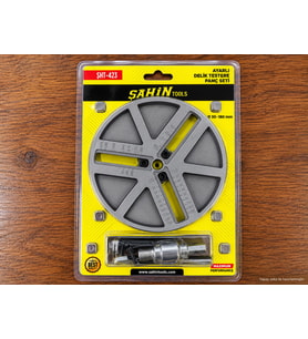 ŞAHİN TOOLS Ayarlı Delik Testere Panç Seti 45-130 mm Ayarlanabilir Panç Aparatı