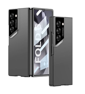 Galaxy Z Fold 6 Kılıf Ultra İnce Kamera Korumalı Sert Rubber 3. Seri Procase Kılıf (Siyah)