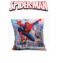 Gökyüzünde Spiderman Yastık - Örümcek Adam Yastık Çocuk Yastık Spiderman Kırlent (Çok Renkli)