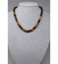 Pietersite Taşı Kolye 8mm (Klipsli)