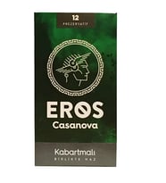 Eros Casanova Prezervatif Kapartmalı 12 li 2 Paket