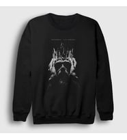 Presmono Unisex Siyah Burials Katatonia Sweatshirt