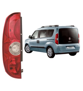 Fiat Doblo Sol Arka Stop Lambası Dikey Açılan Tek Kapı 2009--2014 N11.4289