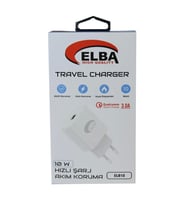 Elba Elb10 10W 3.0A Hızlı Şarj Akıllı Koruma Usb EV Şarj Kafa