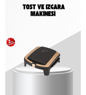 Tost Makinesi Ev Tipi Pratik Kullanım 4 Tost Kapasiteli