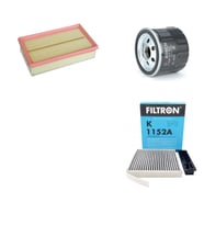 Bosch Filtre Bakım Seti Nissan Note 1.5 DCI Dizel 2013-2017 Hava + Yağ f. + Polen Filtre Filtron