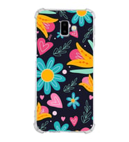 PrintiFy Samsung Galaxy J6+ Plus Uyumlu Retro Color 1 Baskılı Şeffaf Köşe Korumalı Antişok Kılıf