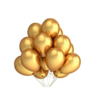 Krom Gold Balon 12 Inç 50 Adet M20