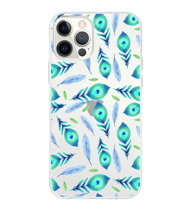 PrintiFy iPhone 12 Pro ile Uyumlu 1mm Slim Fit Nazar Boncuğu 3 Baskılı Şeffaf  Kılıf