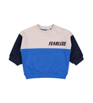 Civil Baby Parçalı 6-18 Ay Sweatshirt - Mavi (Saks Mavisi)
