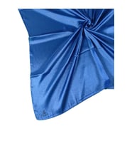 Mısırlı Eşarpları Düz Renk Kristal Eşarp (İndigo)