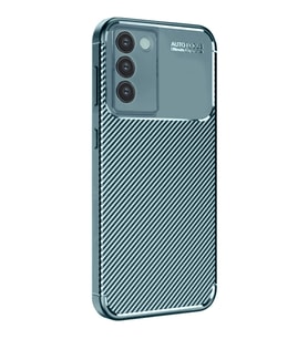 Vivo V30 Lite 4g Kılıf Auto Focus Karbon Kapak - Koyu Yeşil