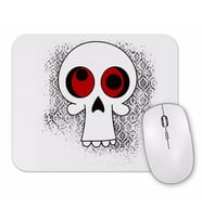 Caveira Louca Mouse Pad