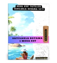 Sayılarla Boyama Süper Seti (Rüya Gibi Tatiller)