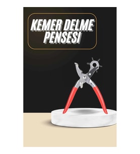 Mey İthalat® Kemer Delici Delik Açıcı Aparat Kuşgözü Delme Makinesi Aparat