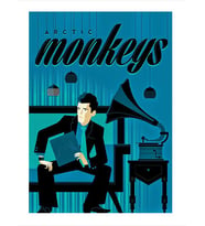 Artic Monkeys Tasarım Ahşap Tablo
