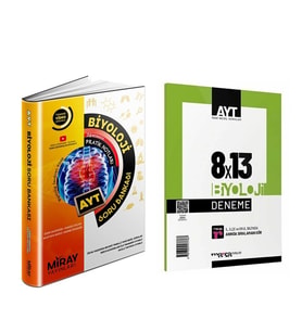 Miray Yayınları AYT Biyoloji ve Marka Deneme Seti 2 Kitap