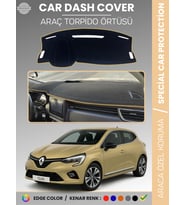 RENAULT CLİO 5 (2019-2023) Torpido Örtüsü Ön Göğüs Koruma Torpido Koruma Birebir Uyum Kaymaz