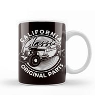 Classic Old Hot Rod American Cars Automobile Muscle Garage Kupa Bardak Porselen
