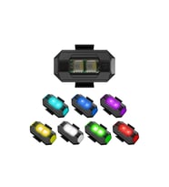7 Renk Mini Led Şarjlı 45w Dron Scooter Bisiklet Motorsiklet Araba Çakarlı Led Uyarı Işığı (01)