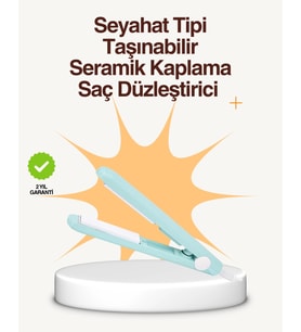 Seramik Kaplamalı, Saç Hasarını Azaltan Kısa Saçlara Bukle Maşası