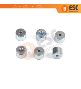 ECR015 Cam Kriko Kablo Halat Uç Pimi Tutma Perçini 6.5x4.5/1.7 mm 100 Adet