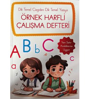 Örnek Harfli Çalışma Defteri