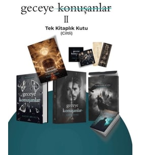 Geceye Konuşanlar 2 - Tek Kitaplık Kutu (Ciltli)