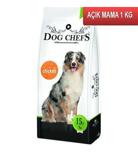 Dog Chefs Tavuk Etli Yetişkin Köpek Maması 1 Kg AÇIK