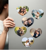 Kişiye Özel Ahşap Fotoğraflı UV Baskılı Magnet
