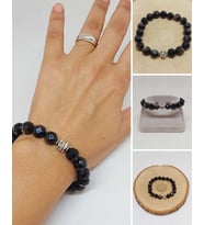 Sirius Serisi Golden Obsidyen Taşı 10mm Unisex Bileklik (52930)