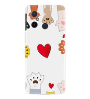 Xiaomi Redmi 12c Kılıf Resimli Desenli Silikon Platinium Series Kedilerin Aşkı 1903