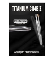 3 mm İnce Uçlu Cımbız Titanyum Çelik Solingen Professional