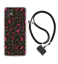 INFINIX Note 11 Pro Note 10 Hot 9 Play Kılıf Boyun Askılı Silikon Barbie and Shoes 1413