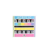 MonaLisa Akrilik 10 Chalk x 40 ml + Fırça Set