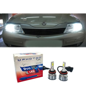 Renault Laguna 2 Led Xenon Kısa Far Ampulü H7 Duo Yeni Seri Beyaz 2002-2008