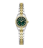 ROCHE MONTRE RML5018-03 SWISS MADE SAFİR CAM YEŞİL KADRAN ALTIN KAPLAMA KADIN KOL SAATİ
