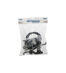 PLASTİK BİSİKLET FREN TAKIMI SET 2PCS FREN KOLU - 1PCS FREN TELİ  - 4PCS FREN MEKANİZMA - PABUÇ (5343)