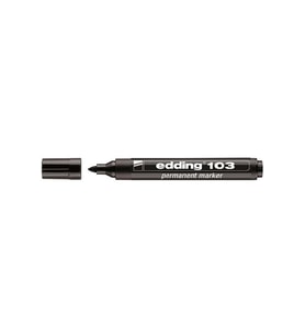 Eddıng 103 Permanent Markör Siyah
