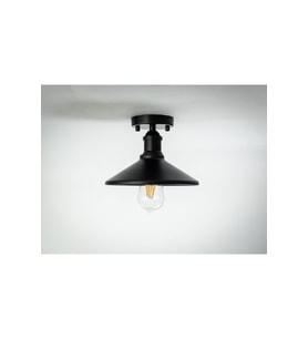 Rustik Metal Sarkıt Avize, Mutfak ve Oda Dekoru, 23cm Çap