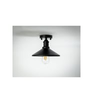 Rustik Metal Sarkıt Avize, Mutfak ve Oda Dekoru, 23cm Çap
