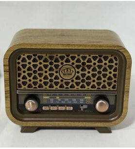 ATASBEY RT-736 Klasik Retro Nostalji Bluetooth/USB/Sd/ Radyo Mp3 Player Müzik Kutusu