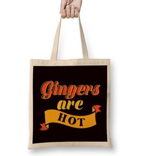 Gingers Are Hot Redhead red Orange Hair Haired Irish Bez Çanta Uzun Saplı