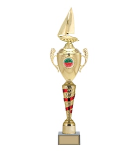 ODAK KUPA - Figürlü Kupalar - Yelken Figürlü Kupalar FG-084 B - 65 cm