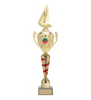 ODAK KUPA - Figürlü Kupalar - Yelken Figürlü Kupalar FG-084 B - 65 cm